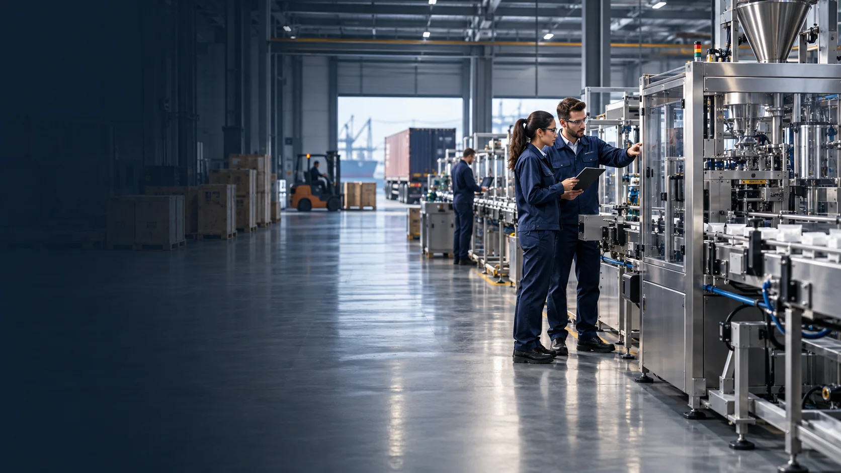 Packaging machinery factory demo image